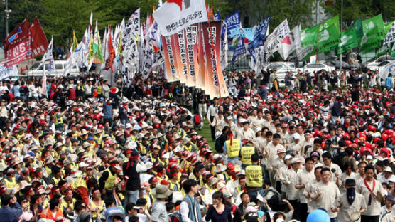[사진] 지구촌 곳곳 노동절 집회