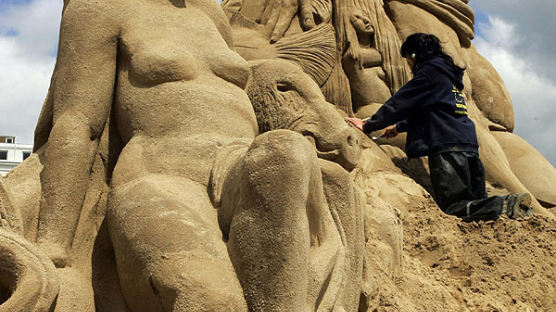 [사진] 세계 모래 조각 축제