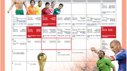 밤을 잊은 함성! 31일간의 월드컵 야근표