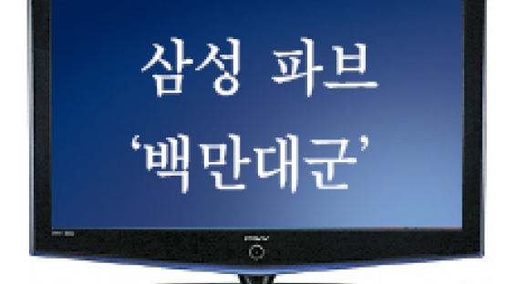 삼성 파브 디지털TV 판매 대기록 … LG 엑스캔버스도 "곧 간다"