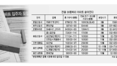 '30.8평' 청약통장 빛 본다