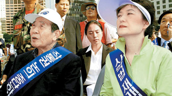 [사진] '전작권 집회' 한나라 지도부 대거 참석