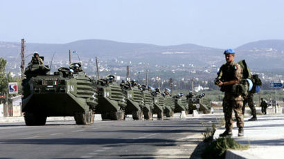 [사진] 레바논 남부에 다국적 평화유지군