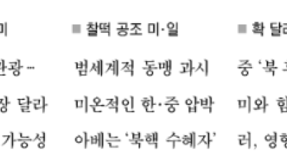 북 핵실험 이후 요동치는 한반도 질서…미·일·중·러 '새 짝짓기'