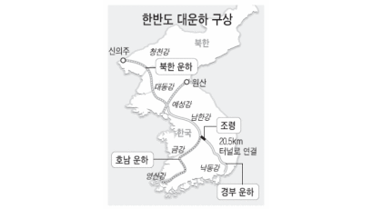 "경부운하 4년 내 완공" 대선 승부수 띄우기