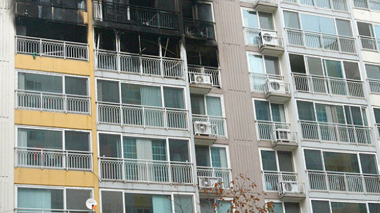 [사진] 경기 양주 아파트 화재
