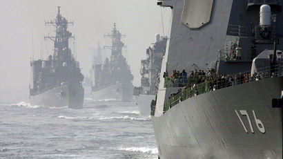 [사진] 일본 함정 47대의 위용