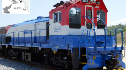 [사진] 오도가도 못하는 남북열차