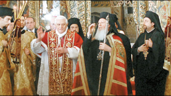 [사진] 교황, 터키 그리스정교회 방문