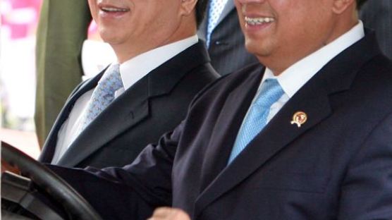 [사진]인도네시아 방문 중인 노무현 대통령
