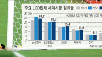 세계 LCD 업계, 어이쿠