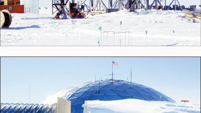 [사진] 남극에 있는 미 연구기지가 땅 위로 솟은 이유는