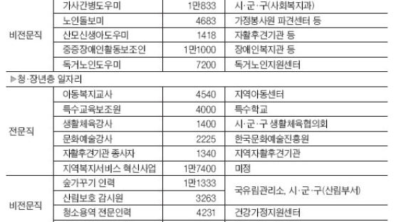 [이슈추적] 정부, 일자리 만드는 데 2조원 투입