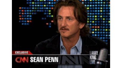 CNN LARRY KING LIVE - [Sean Penn]