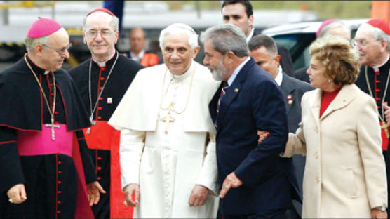 [사진] 교황 브라질 방문
