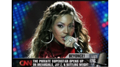 CNN LARRY KING LIVE - [Beyonce]