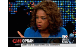 CNN LARRY KING LIVE - [Oprah Winfrey]