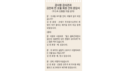 도곡동 땅 논란 김동철 의원, 98년 포철 감사 기록 공개