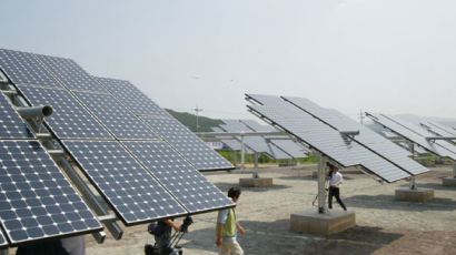[사진] 울산 첫 상업용 태양광 발전소