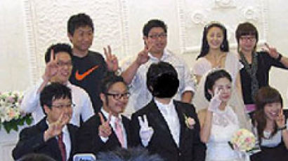'김태희 닮은꼴' 하하코디, 결혼사진 떴다
