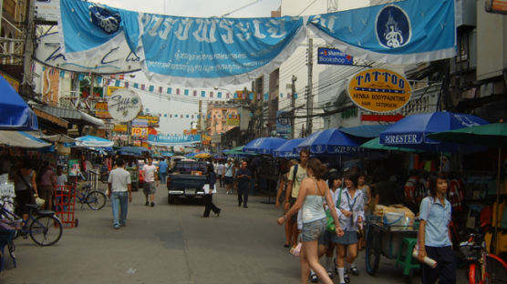 태국여행 걷기의 시작, 방콕 짜뚜짝 시장과 카오산 거리