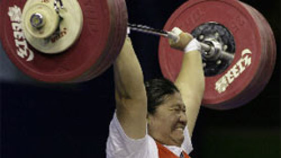 장미란, 세계선수권 3년 연속 우승