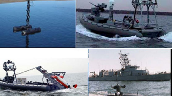 미 해군이 공개한 ‘무인 전투 선박’, 테러 작전에 투입