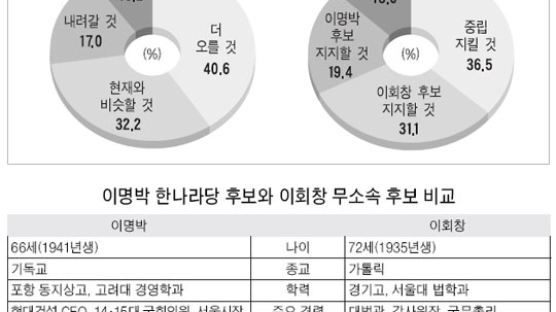 이회창 출마 범여권에 더 타격