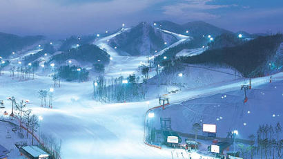 '오크밸리' 스키 리조트 변신 성공…설경 환상적