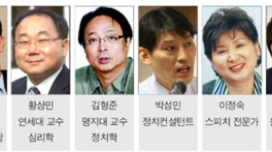 중앙일보 대선 TV토론분석자문단 '원 포인트 레슨'