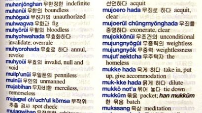 [blog+] 어느 나라 말일까요? 미국서 발간 ‘한국어 사전’