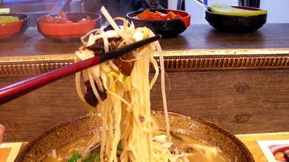 일본 정통 미소라멘의 맛! 명동 겐조라멘