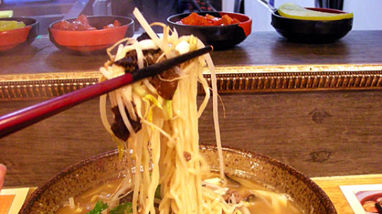 일본 정통 미소라멘의 맛! 명동 겐조라멘