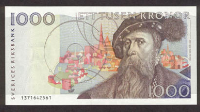 10만원권 위조 방지 위해 벤치 마킹한 스웨덴 신권 ‘1000크로나’는 어떤 기술?