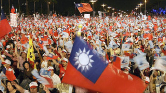 오늘 대만 총통 선거 … 8년 만에 정권 교체 이뤄지나