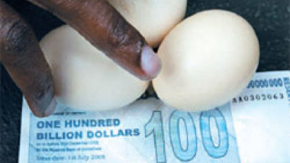 짐바브웨, 마침내 화폐 개혁…100억 달러 → 1달러
