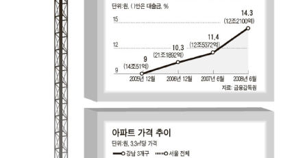 담보대출 229조 … 집값 급락땐 한국도 안심 못 해