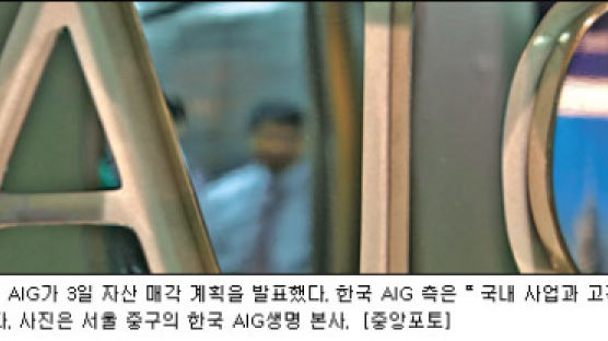 AIG “한국 내 생보·손보 사업 유지”