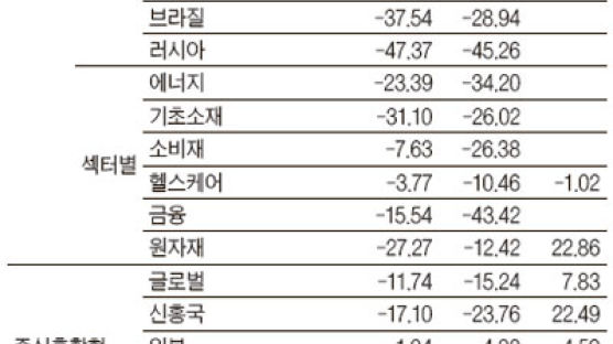 [중앙일보 2008 3분기 펀드 평가] 해외 펀드 수익률 톱10 중 9개가 인도