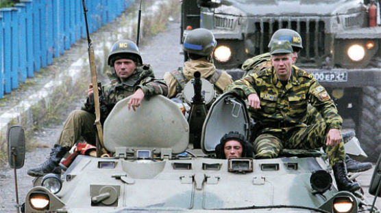[사진] 러시아, 그루지야서 완전 철군