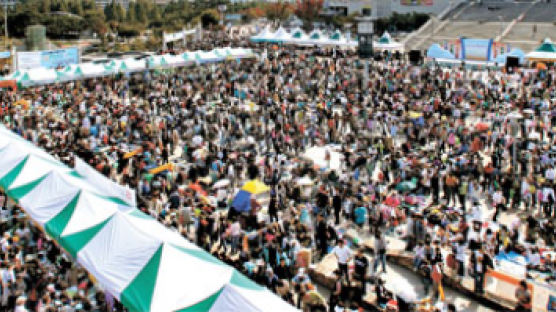 [사진] 40만 명이 함께한 '나눔의 축제'