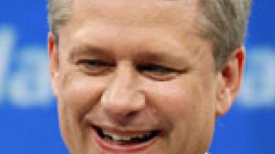 캐나다 보수당 하퍼 총리 재집권