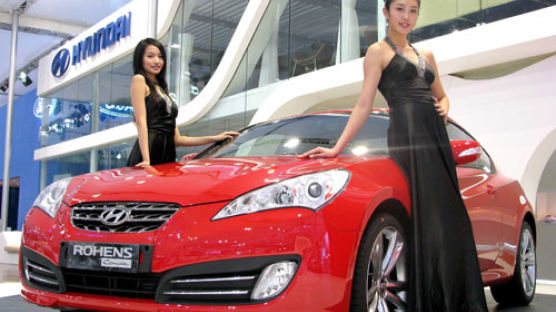 [사진] 2008 광저우 모터쇼에서 선보인 현대자동차