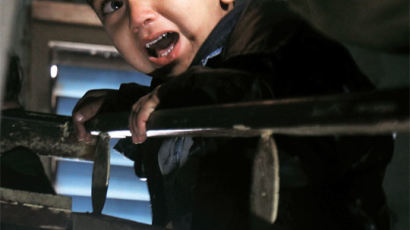 [사진] 팔레스타인 소년의 눈물