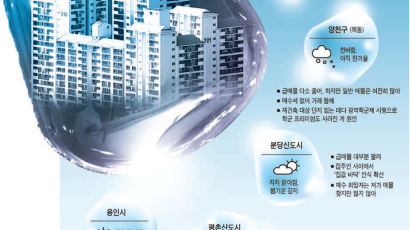[Cover Story] ‘버블 세븐’ 아파트 값 이젠 남남