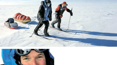 [사진] 모나코 국왕, 온난화 알리려 남극 횡단