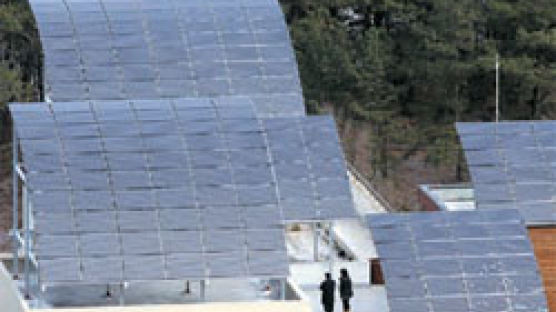 대청호 자연생태관에 태양광 발전설비 완공