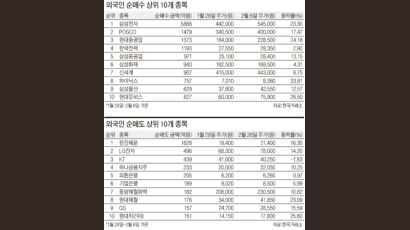 외국인 ‘바이 코리아’ 종목 들여다보니