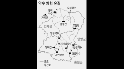 [WalkHolic] 설악권 10개 약수터 잇는 250km 숲길 만든다