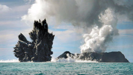 [사진] 바닷속 화산 폭발